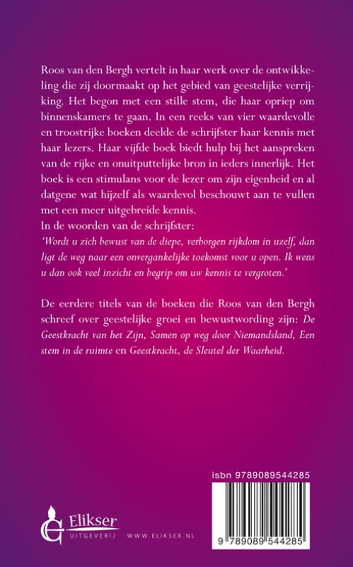 Achterkant van Innerlijke verborgenheid