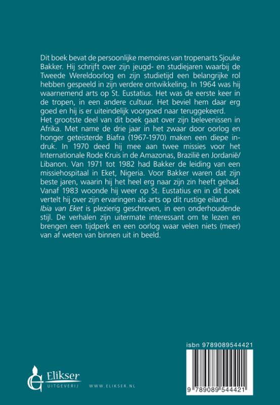 Achterkant van Ibia van Eket
