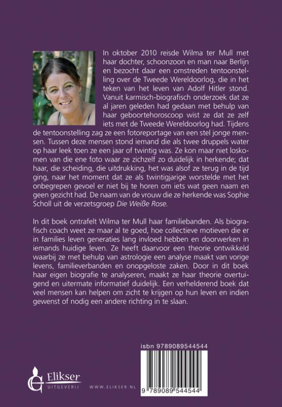 Achterkant van Leven in verbinding met Sophie