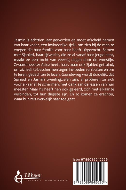 Achterkant van De tocht door de woestijn
