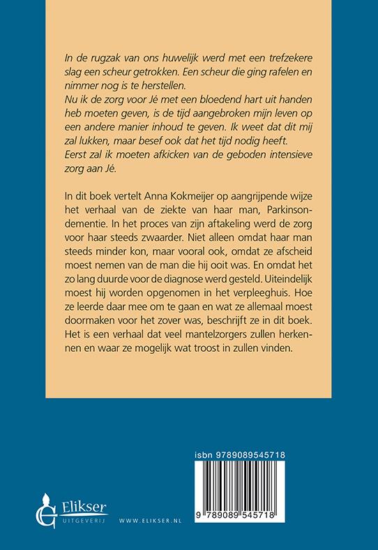 Achterkant van De weg naar het verpleeghuis