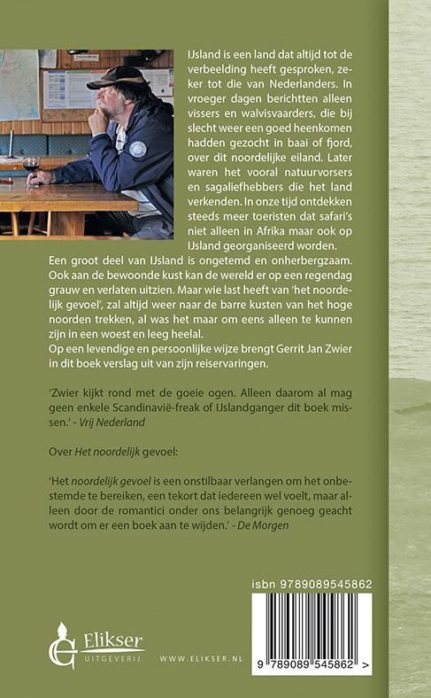 Achterkant van Land van grote eenzaamheid
