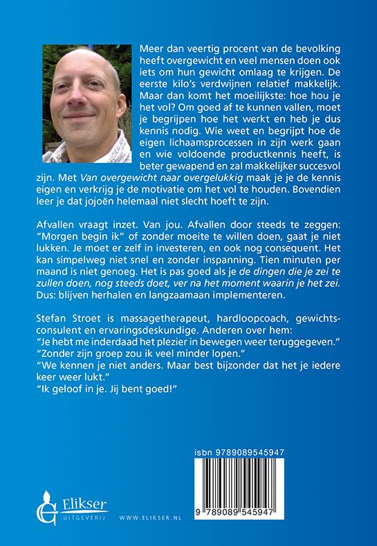 Achterkant van Van overgewicht naar overgelukkig