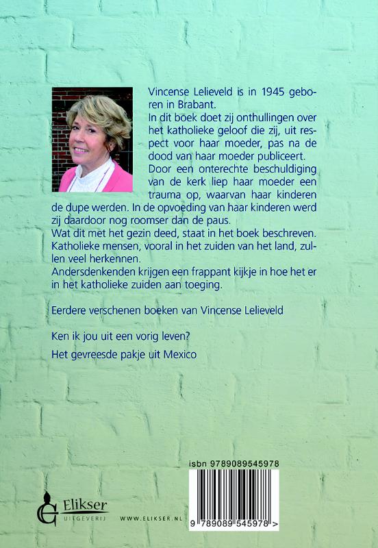 Achterkant van Ontsnapt aan het klooster