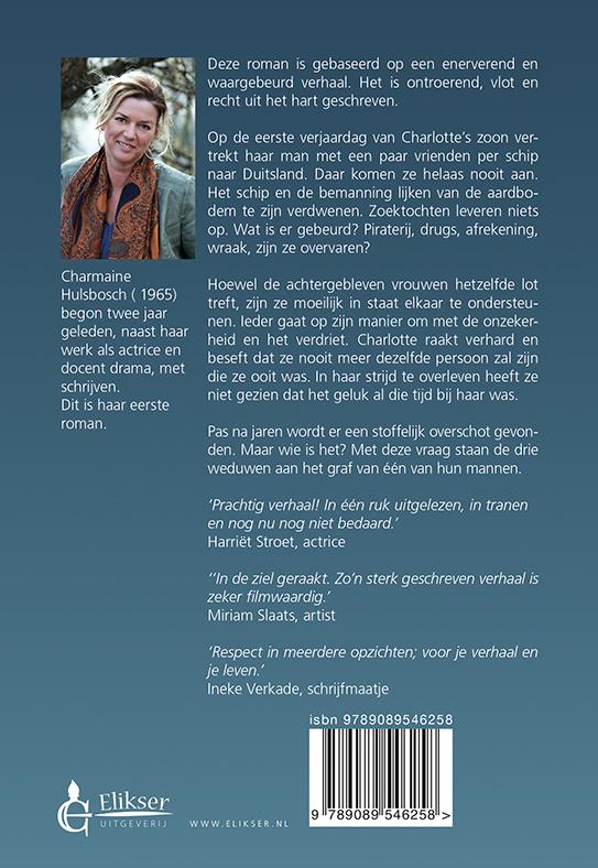 Achterkant van Drie weduwen, een graf