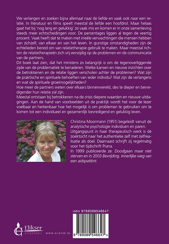 Achterkant van Relatie als spirituele uitdaging