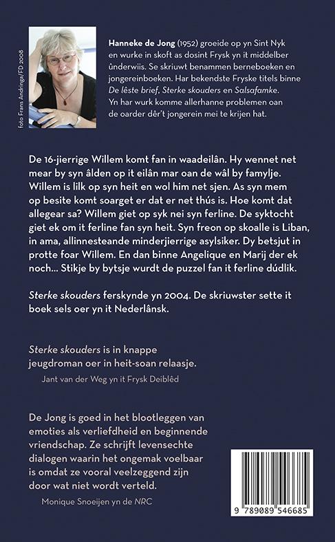 Achterkant van Sterke skouders