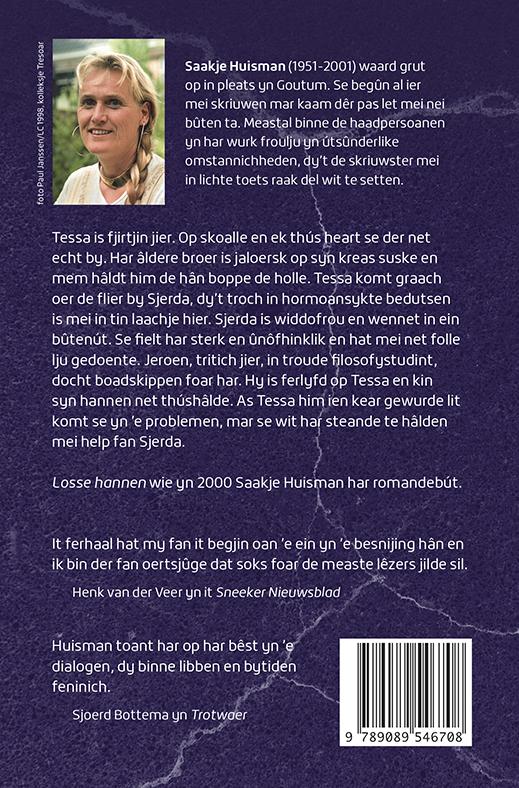 Achterkant van Losse hannen
