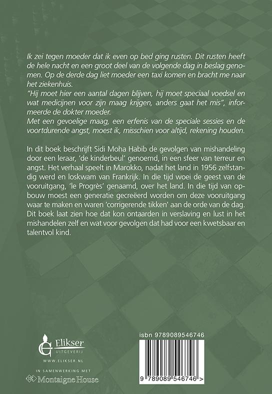 Achterkant van De woede-lijst