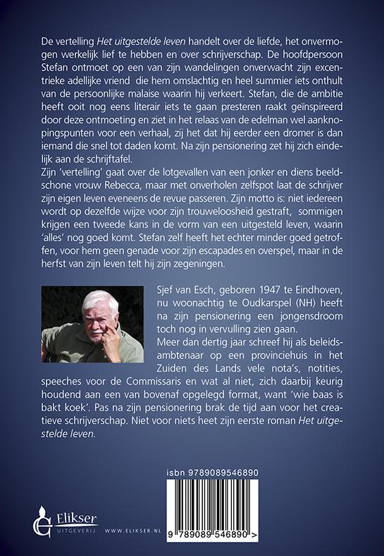 Achterkant van Het uitgestelde leven