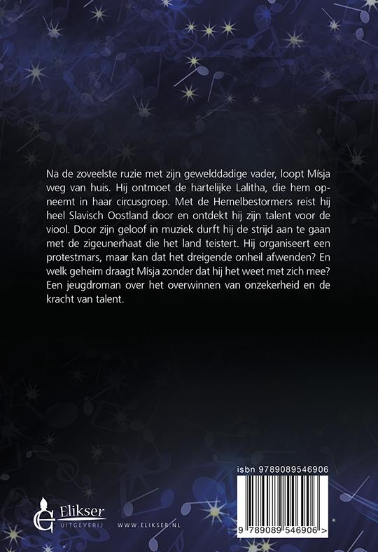 Achterkant van De magische mars van Mísja