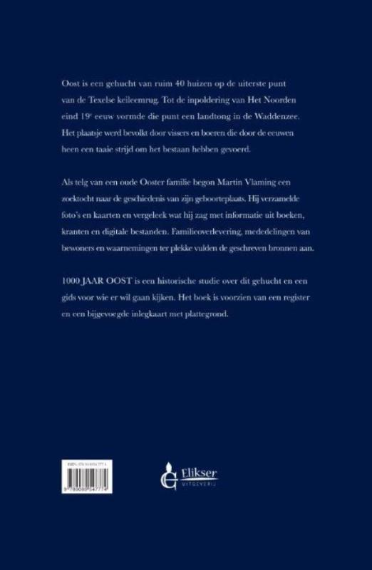 Achterkant van 1000 jaar Oost