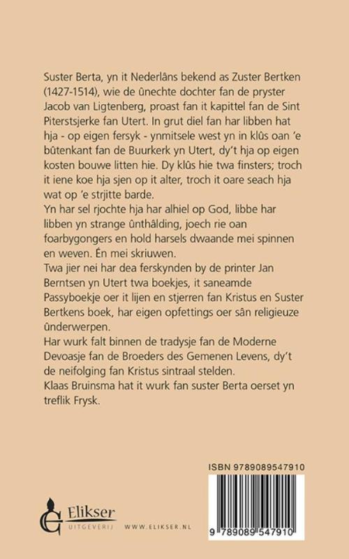 Achterkant van Ut 'e Klûs fan Suster Berta