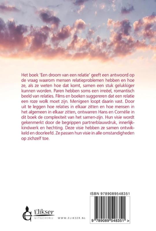 Achterkant van Een droom van een relatie