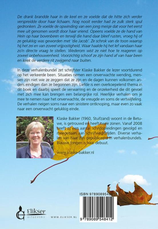 Achterkant van Blauwe tongen