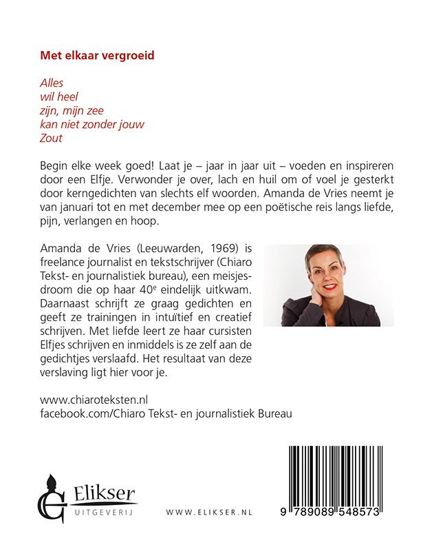 Achterkant van Elke week een Elfje