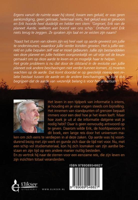 Achterkant van De wonderlijke reis van Erik