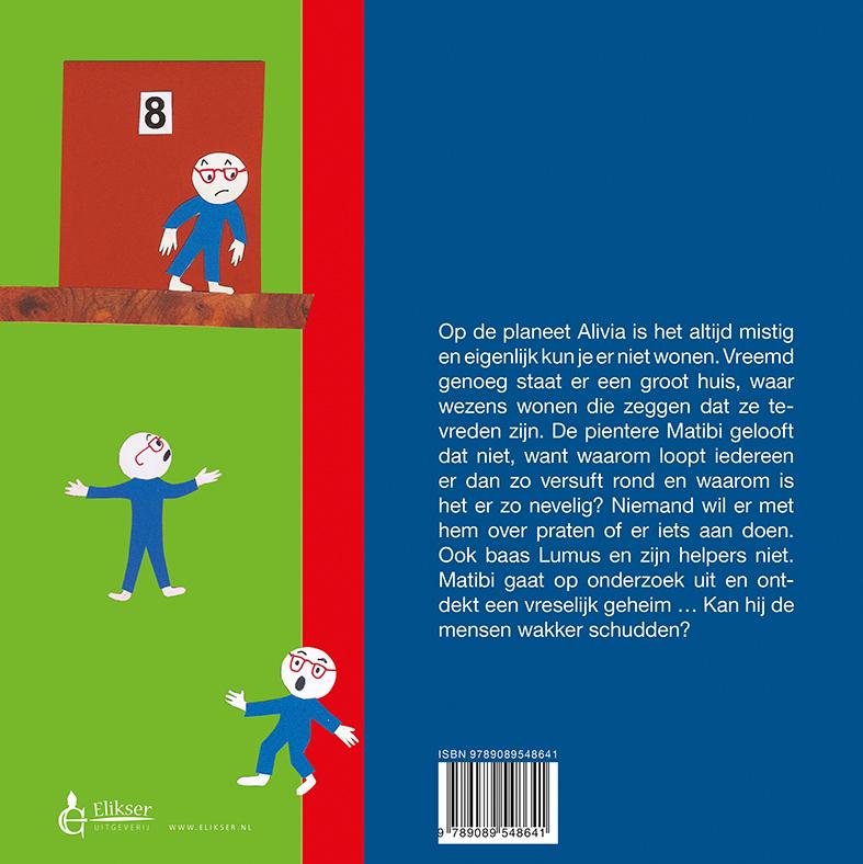 Achterkant van Het geheim van de mist