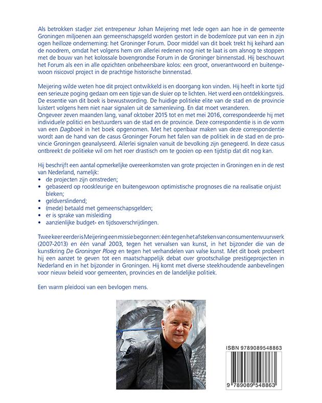 Achterkant van Groninger forum