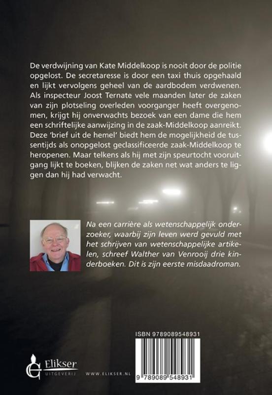 Achterkant van Brieven uit de hemel