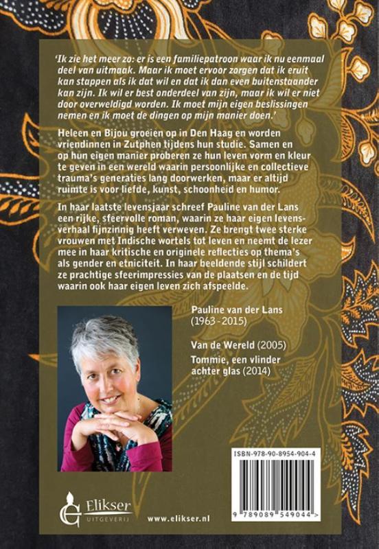Achterkant van Donkerblonde dochter