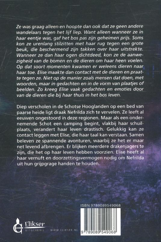 Achterkant van Nefrilda en de drakenhoeder