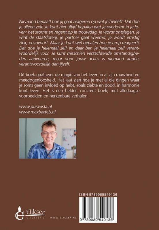 Achterkant van Bij jezelf op de koffie