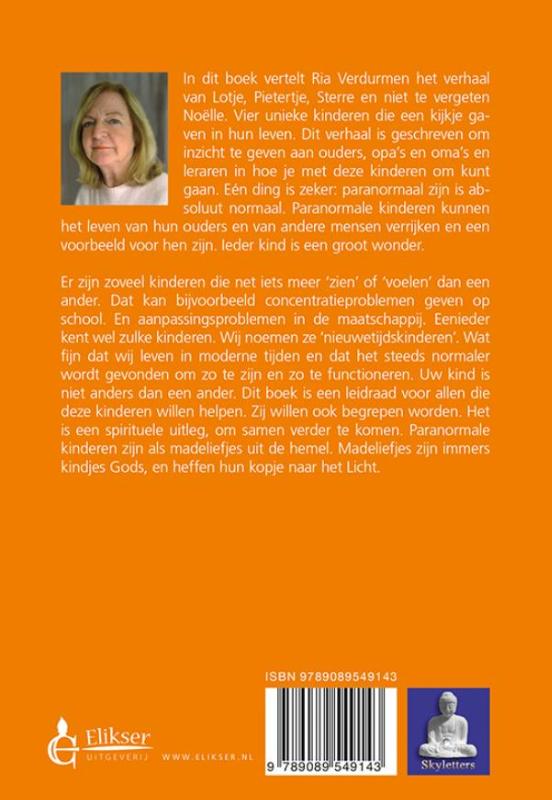 Achterkant van Madeliefjes uit de hemel