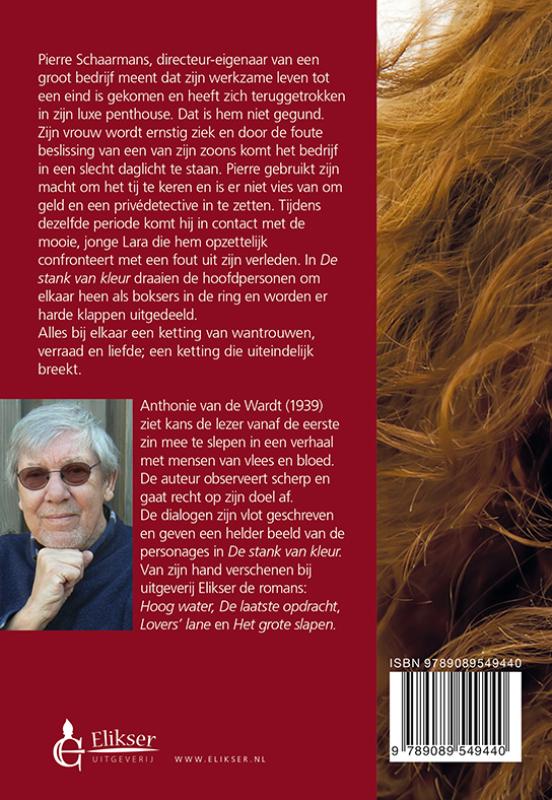 Achterkant van De stank van kleur