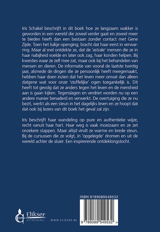 Achterkant van Een wandeling over het spirituele pad