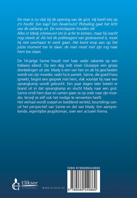 Achterkant van Ik noem je Blue