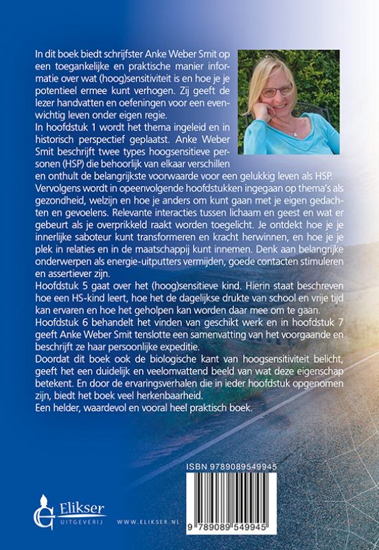 Achterkant van Ontdekkingsreis hoogsensitiviteit
