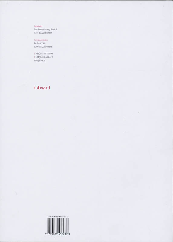 Achterkant van Docentenwijzer
