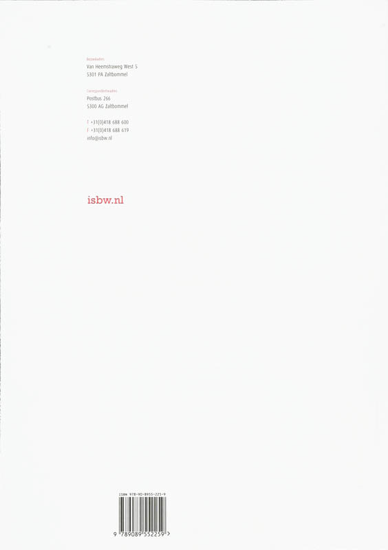 Achterkant van Projectmanagement studiewijzer