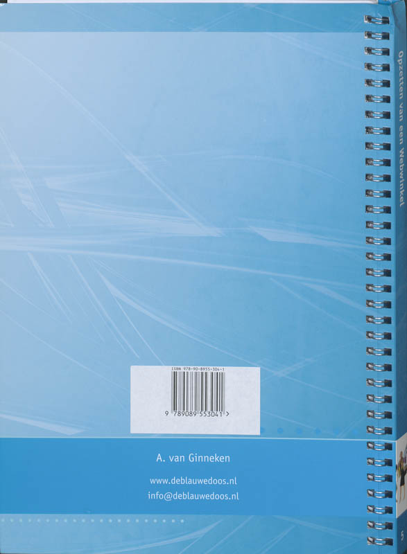 Achterkant van Opzetten van een Webwinkel