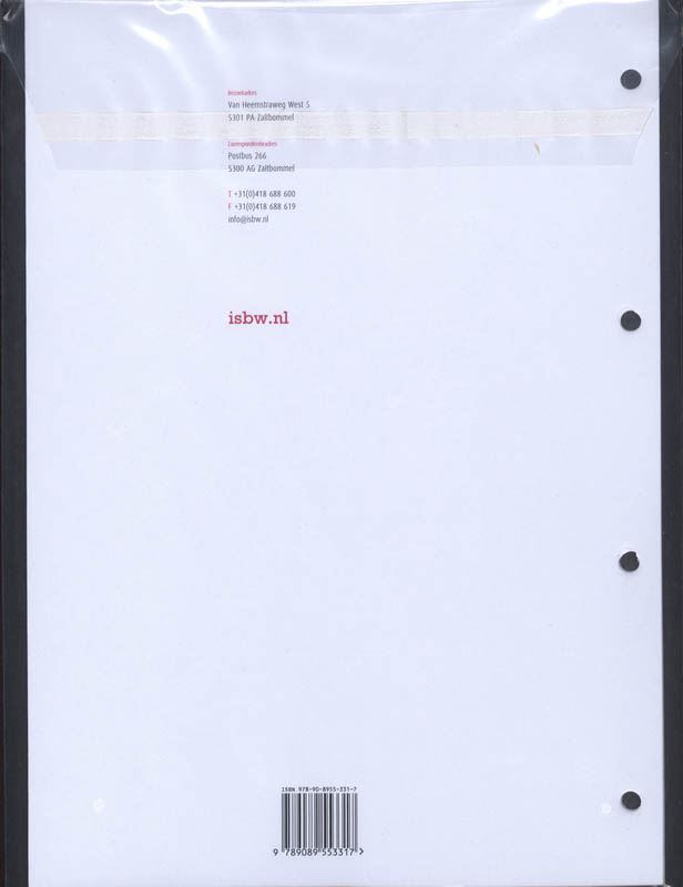 Achterkant van BPV-Opdrachtenboek