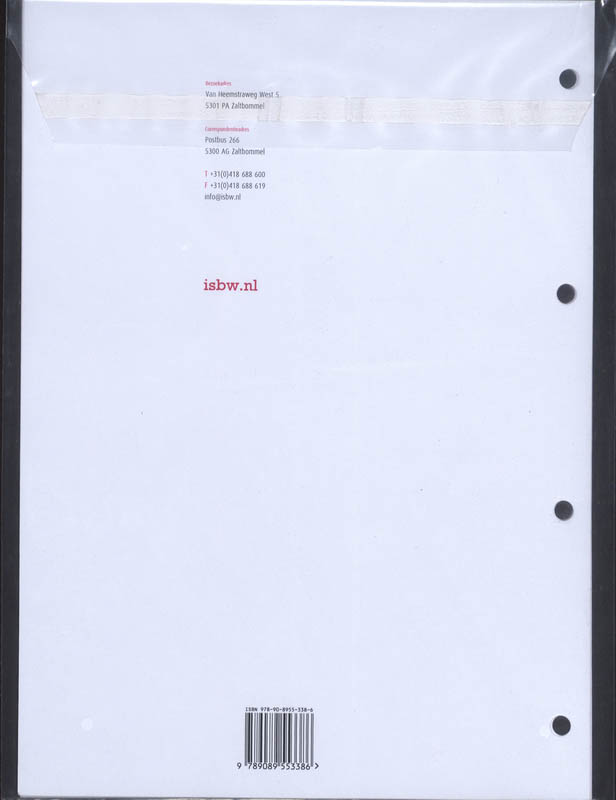 Achterkant van BPV-Opdrachtenboek