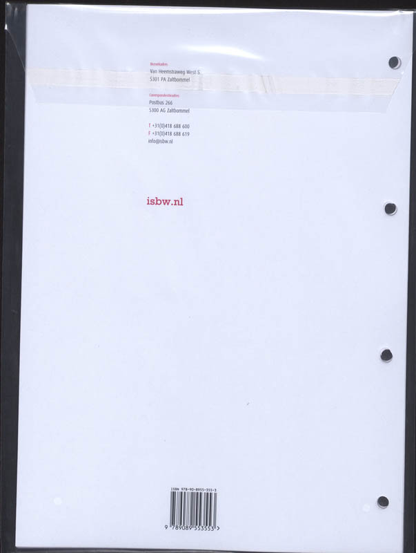 Achterkant van BPV-Opdrachtenboek