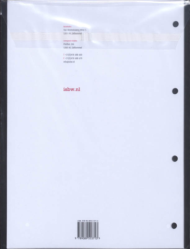 Achterkant van BPV-Opdrachtenboek