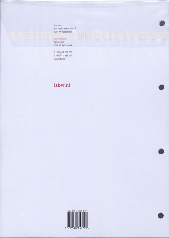Achterkant van BPV-Opdrachtenboek