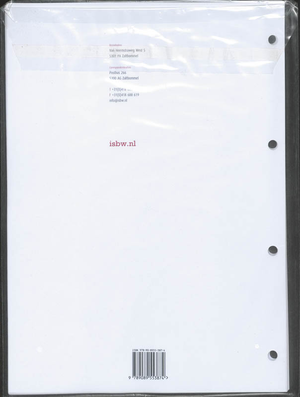 Achterkant van BPV-Opdrachtenboek
