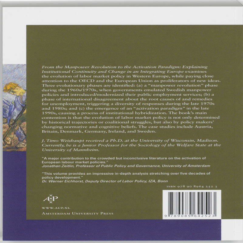Achterkant van From the Manpower Revolution to the Activation Paradigm