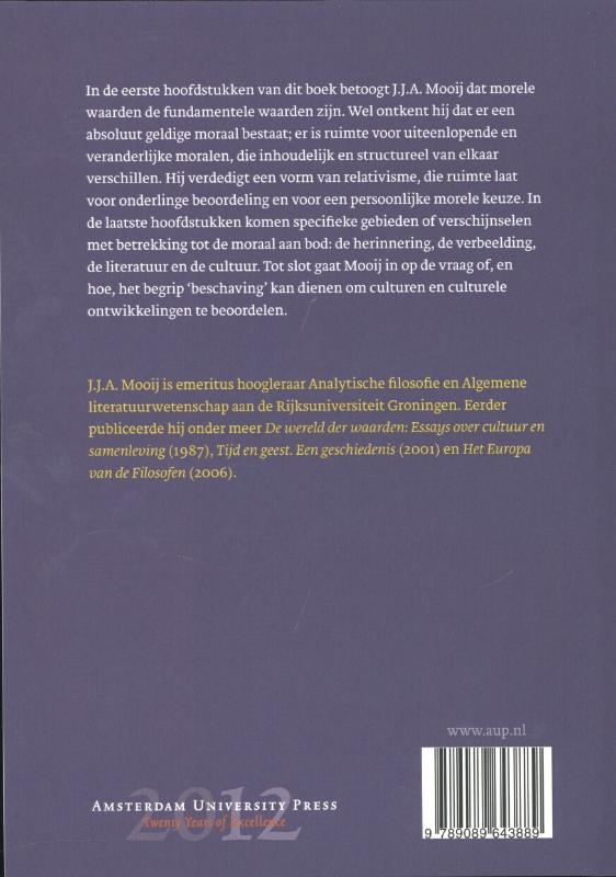 Achterkant van Het morele domein