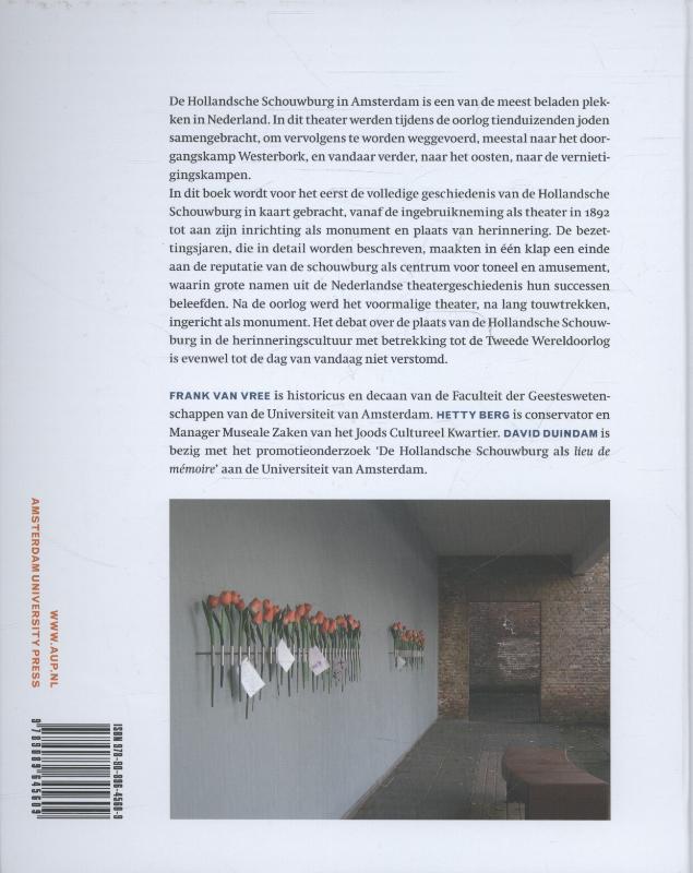 Achterkant van De Hollandsche schouwburg