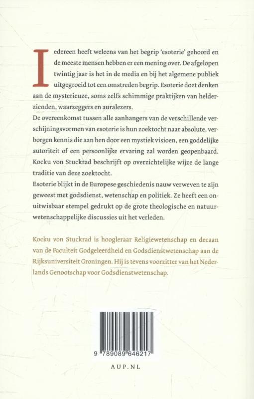 Achterkant van Esoterie