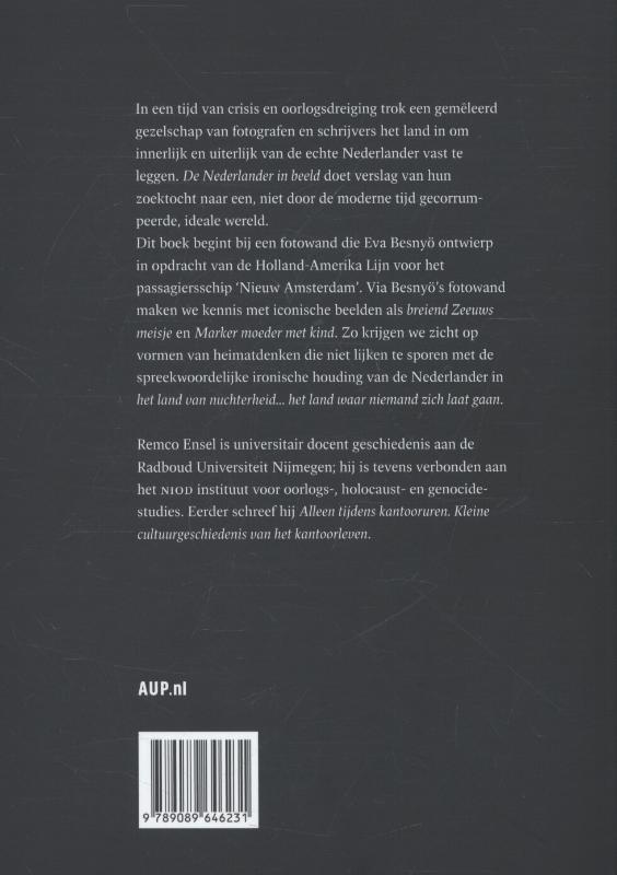 Achterkant van De Nederlander in beeld