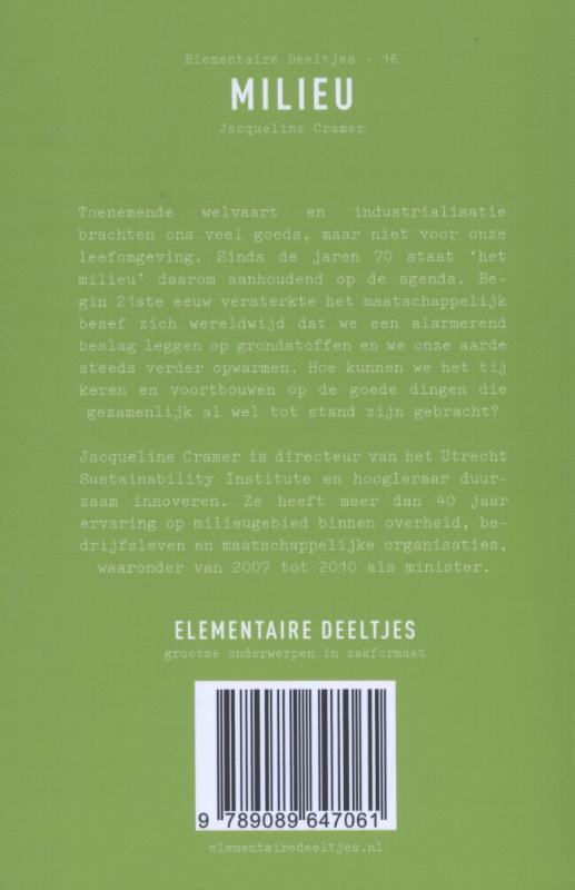 Achterkant van Milieu
