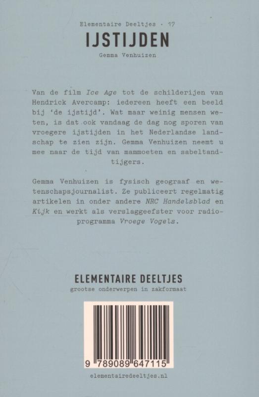 Achterkant van IJstijden