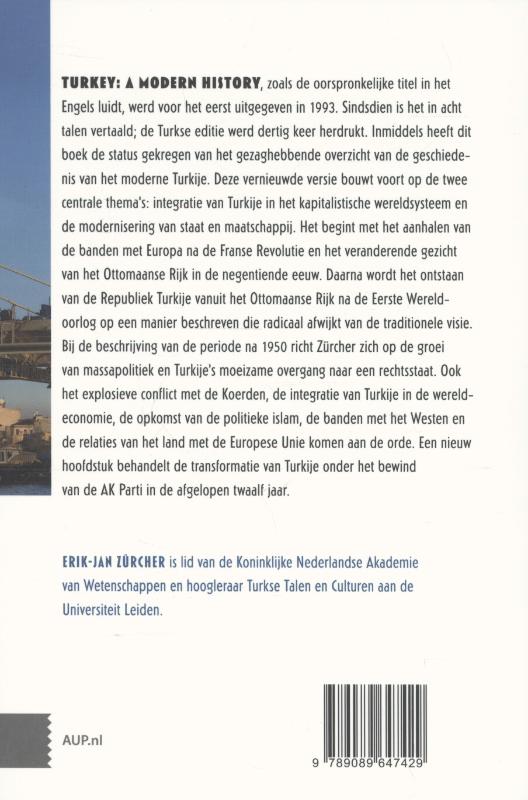 Achterkant van Turkije, een moderne geschiedenis