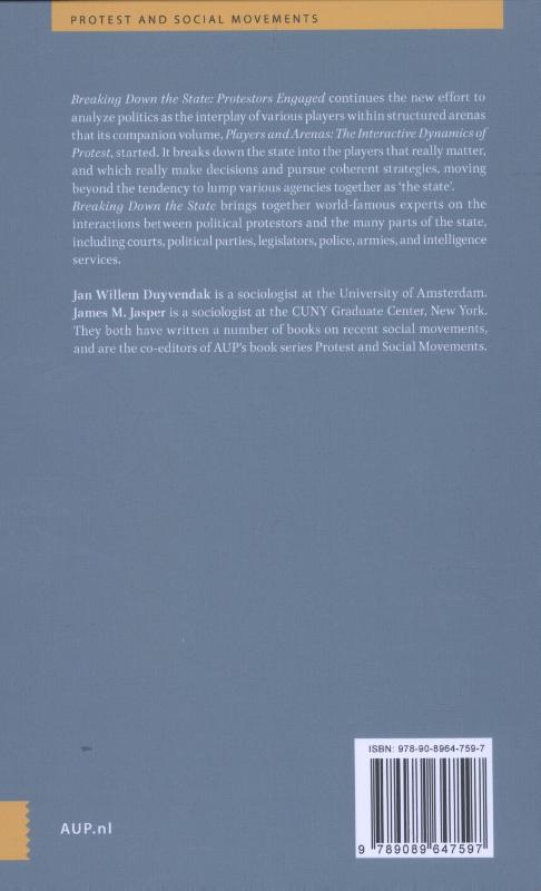 Achterkant van Breaking down the State